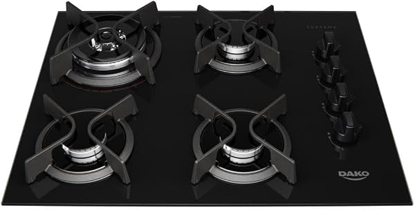 Cooktop 4 Bocas a Gás Dako Supreme