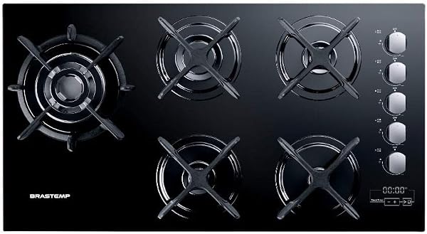 Cooktop 5 Bocas Brastemp