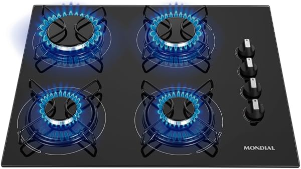 Cooktop a Gás Mondial 4 Bocas