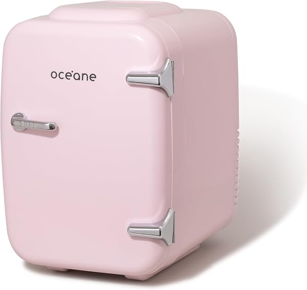 Mini Geladeira Rosa da OCÉANE