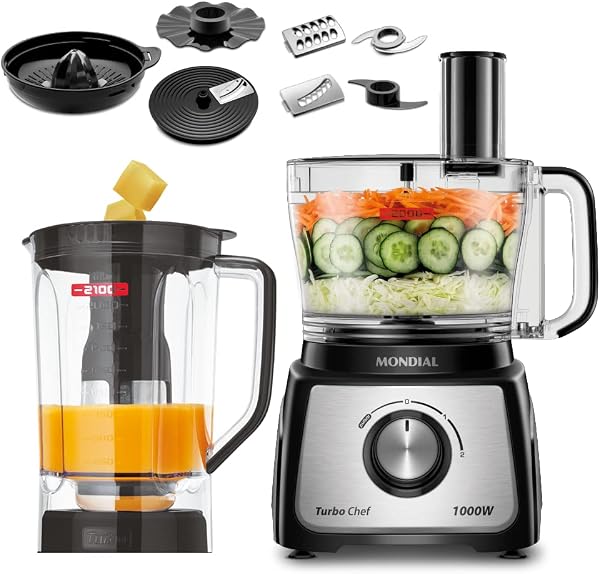 Multiprocessador Turbo Chef 9 em 1